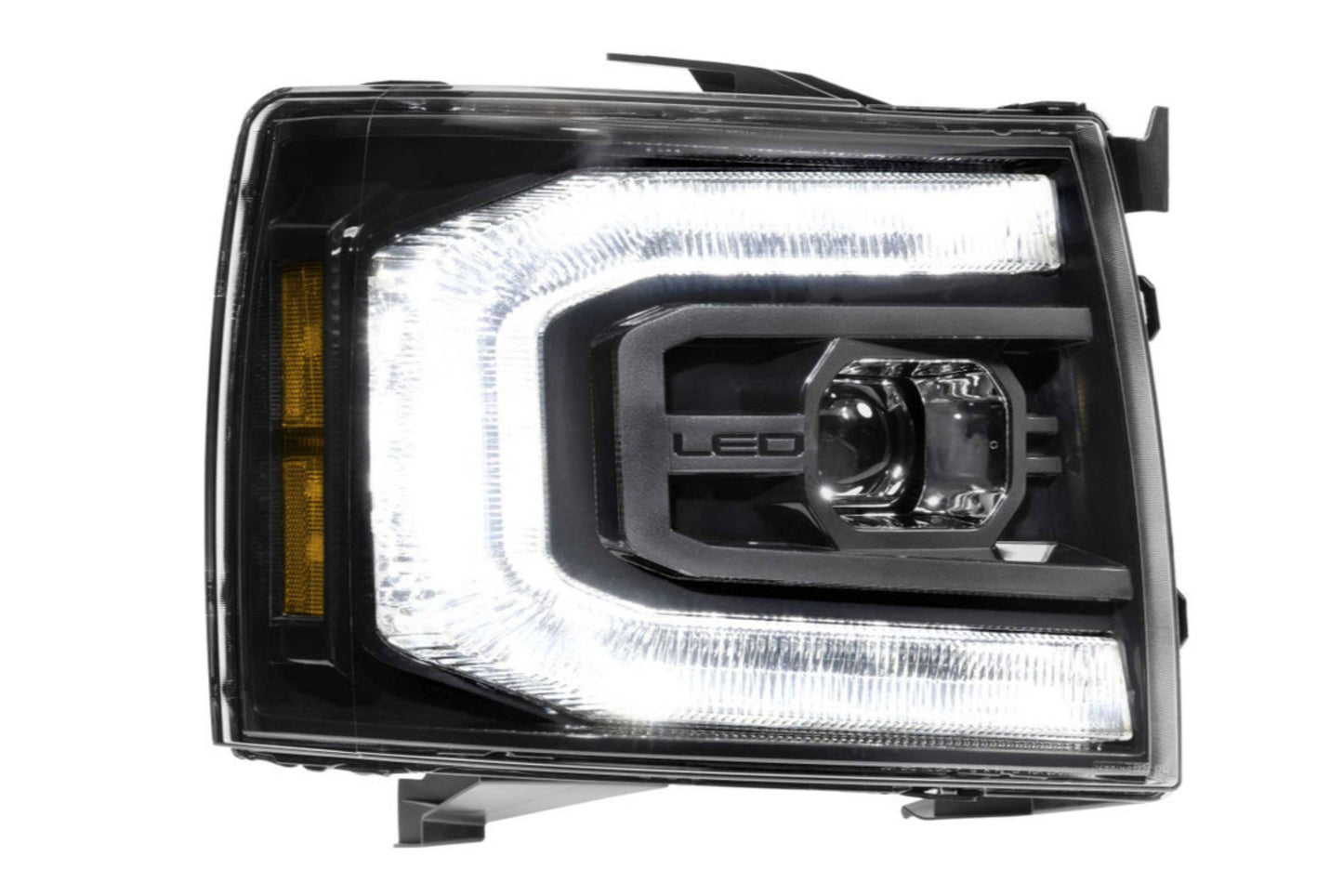 Morimoto Chevrolet Silverado / GMC Sierra XB LED Headlights, 2007-2013, Pair, ASM, Generation II, LF540.2-ASM