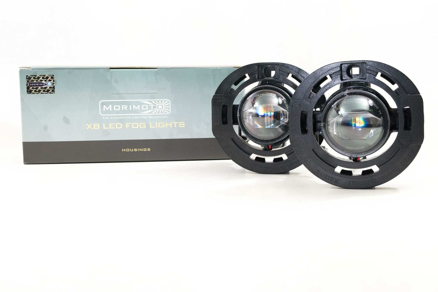 Morimoto Jeep Grand Cherokee / Dodge Avenger / Grand Caravan / Dart / Challenger XB LED Fogs, Type Mopar Projector, Pair, LF620