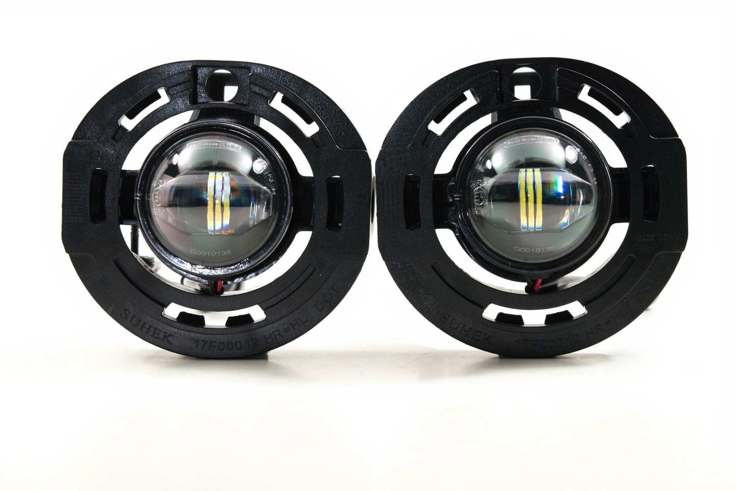 Morimoto Jeep Grand Cherokee / Dodge Avenger / Grand Caravan / Dart / Challenger XB LED Fogs, Type Mopar Projector, Pair, LF620