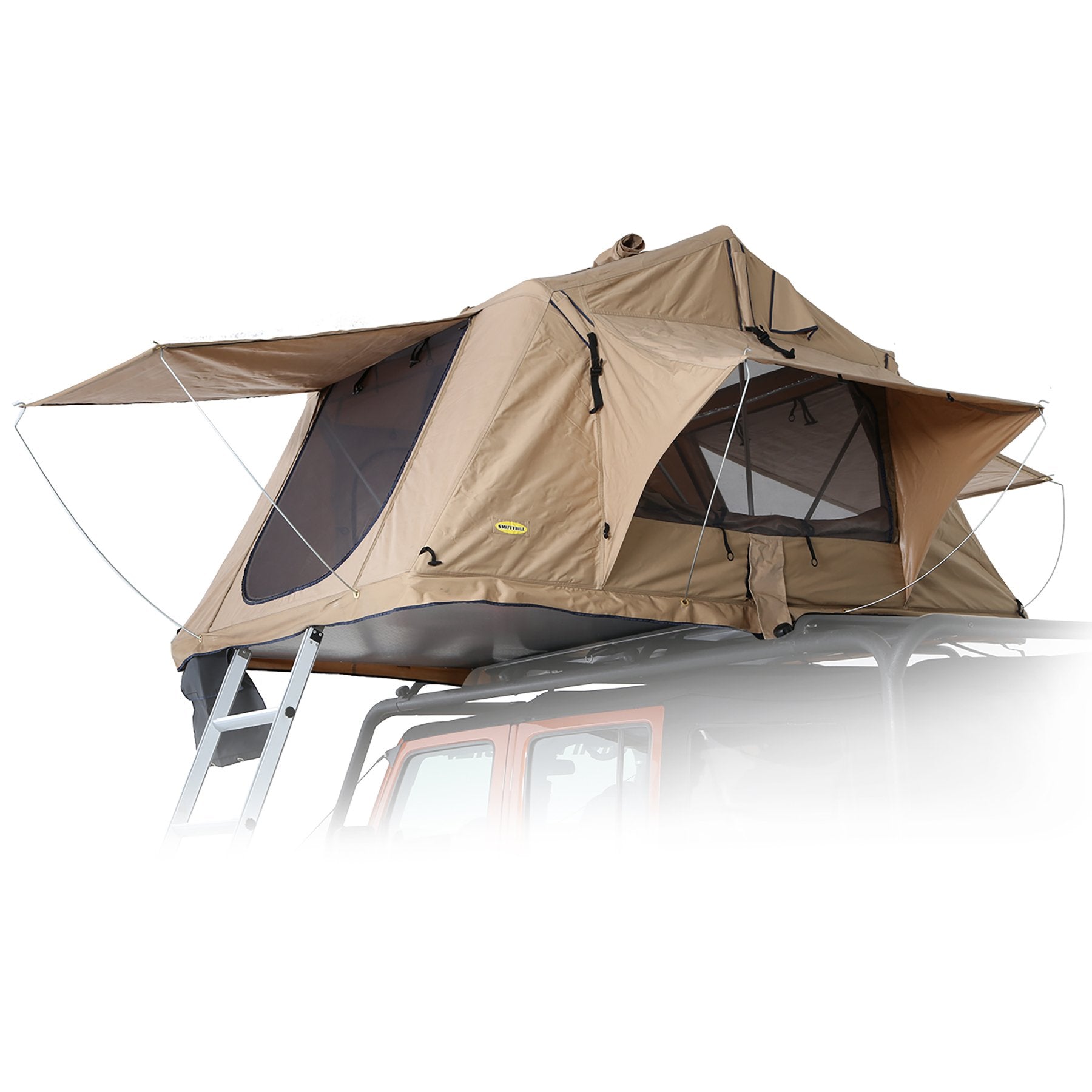 Smittybilt Universal Gen1 Overlander Standard Tent, Tan, 2783