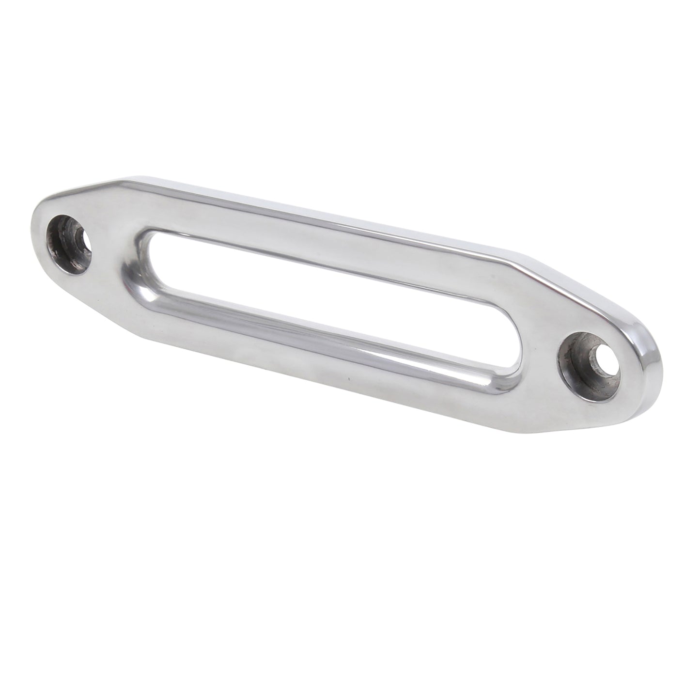 Smittybilt Universal Aluminum Hawse Fairlead, Polished w/o Logo, 2809