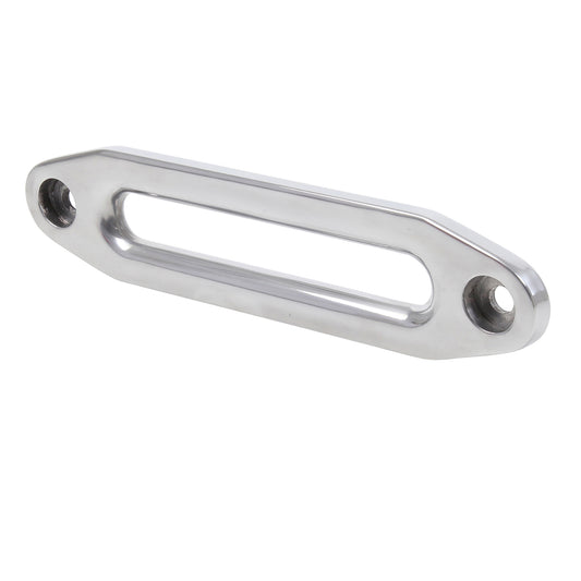 Smittybilt Universal Aluminum Hawse Fairlead, Polished w/o Logo, 2809