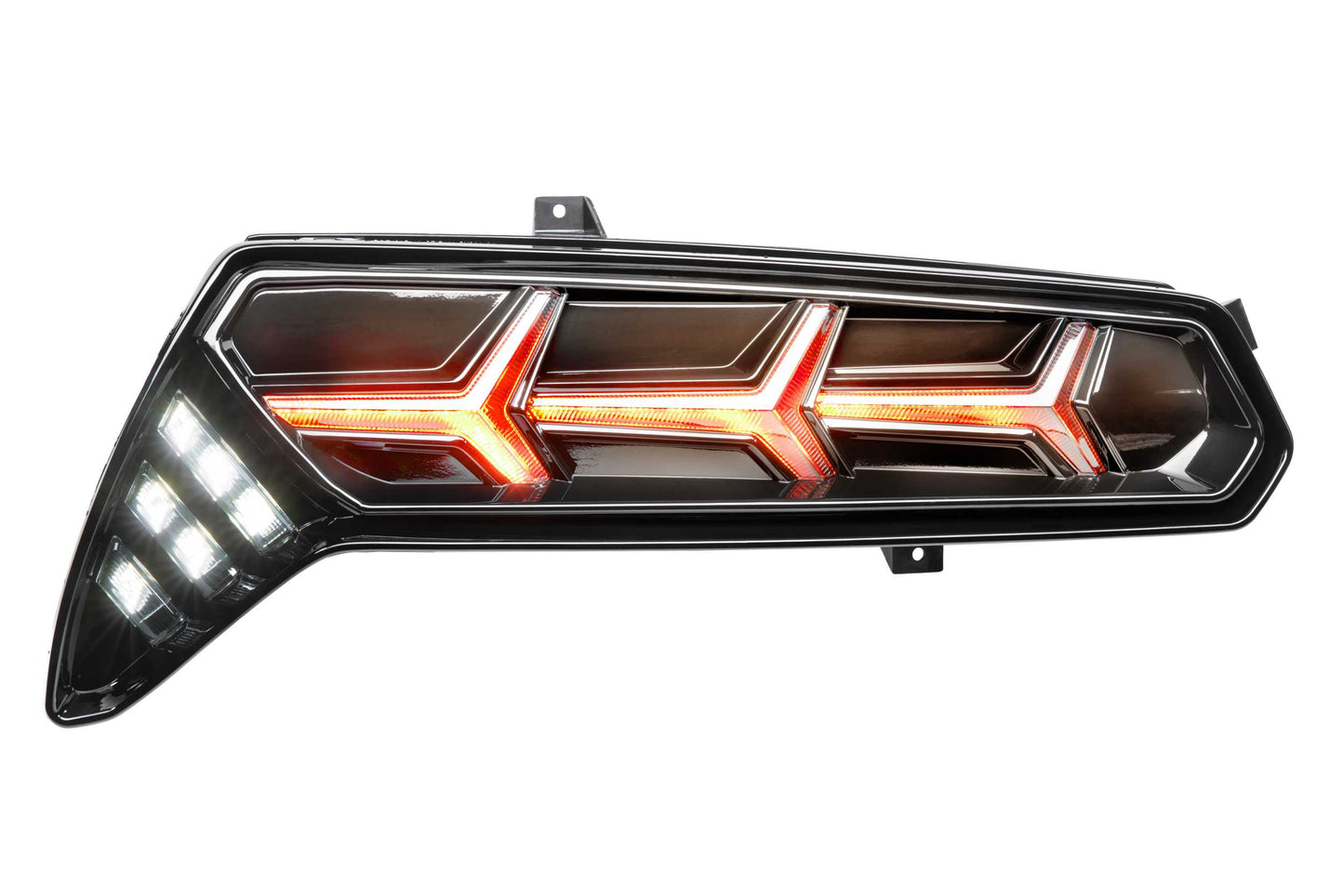 Morimoto Chevrolet Corvette C7 XB LED Tail Lights, 2014-2019, US Models Only, Pair, Smoked, LF464