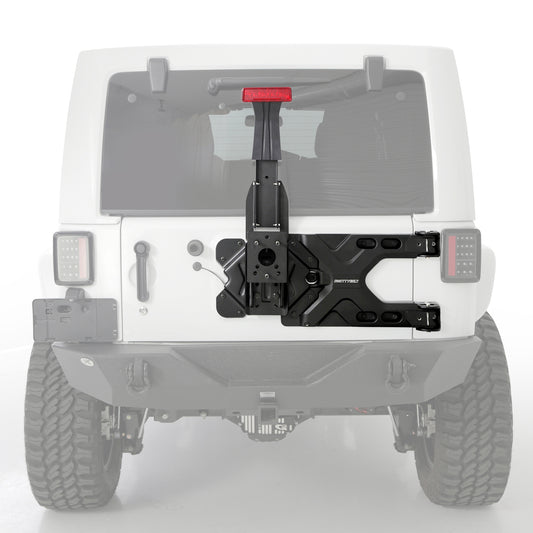 Smittybilt 2007-2018 Jeep Wrangler JK/JKU HD Pivot Tire Carrier, 2843