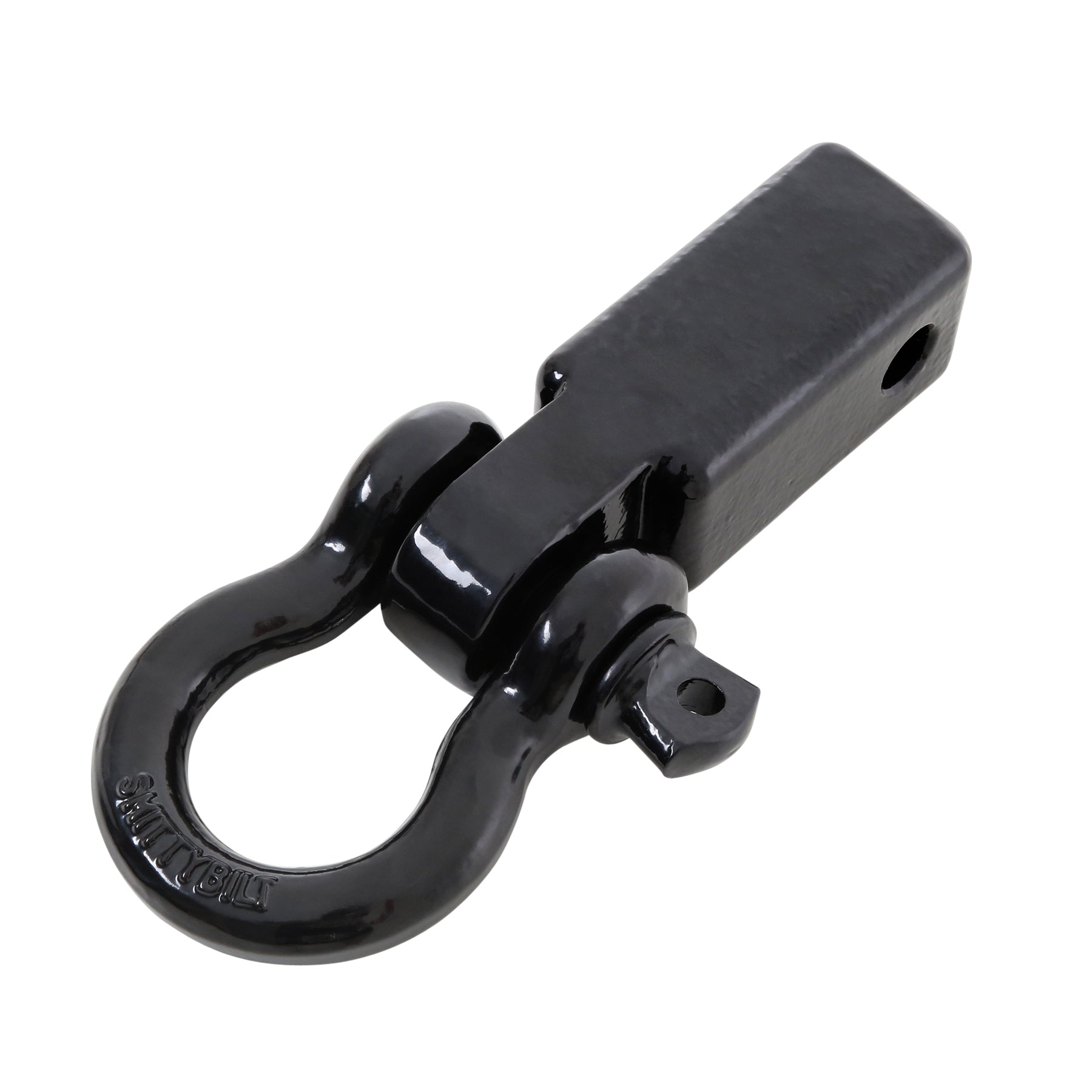 Smittybilt Universal Receiver Hitch D-Ring, 3/4? 4.75 Ton Rating, Fits 2? Receiver, Black, 29312B