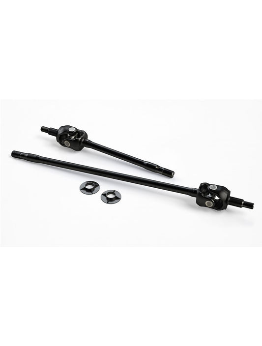 TeraFlex Jeep Wrangler JK Tera44 HD Front Axle Shaft Kit With Outer Stubs & U-Joints, 30-Spline