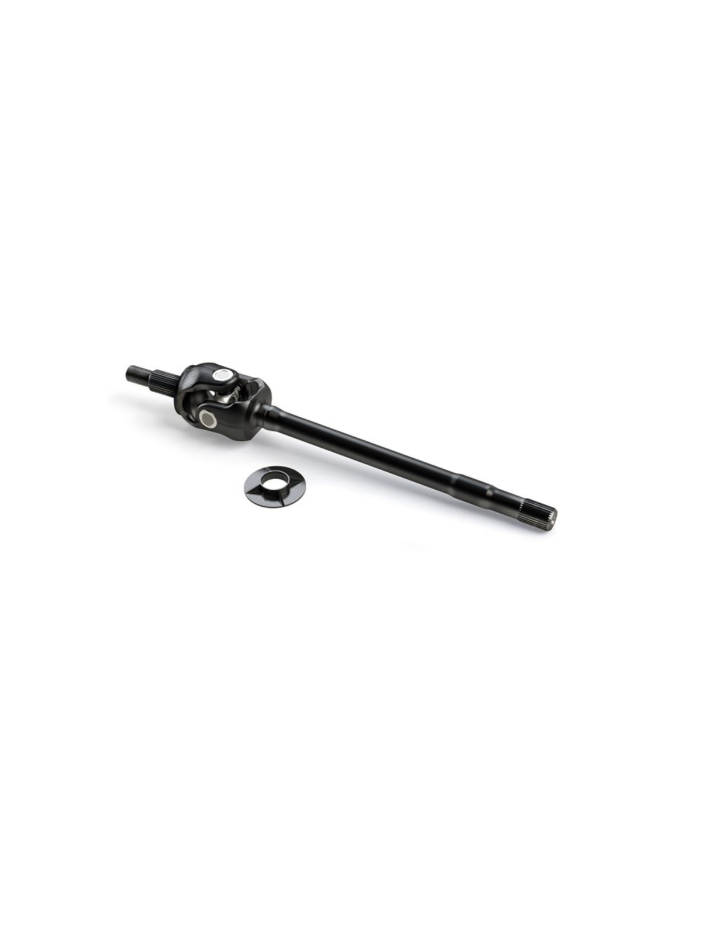 TeraFlex Jeep Wrangler JK Tera30 HD Front Axle Shaft With Outer Stub & U-Joint, Left, 30-Spline