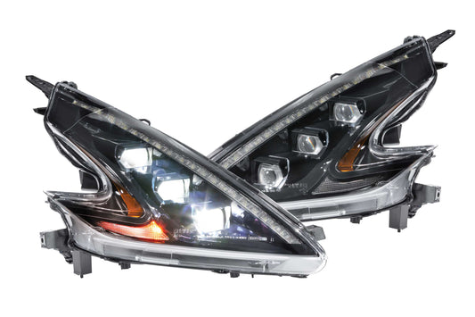 Morimoto Nissan 370Z XB LED Headlights, 2009-2021, Pair, ASM, LHD, LF474-ASM