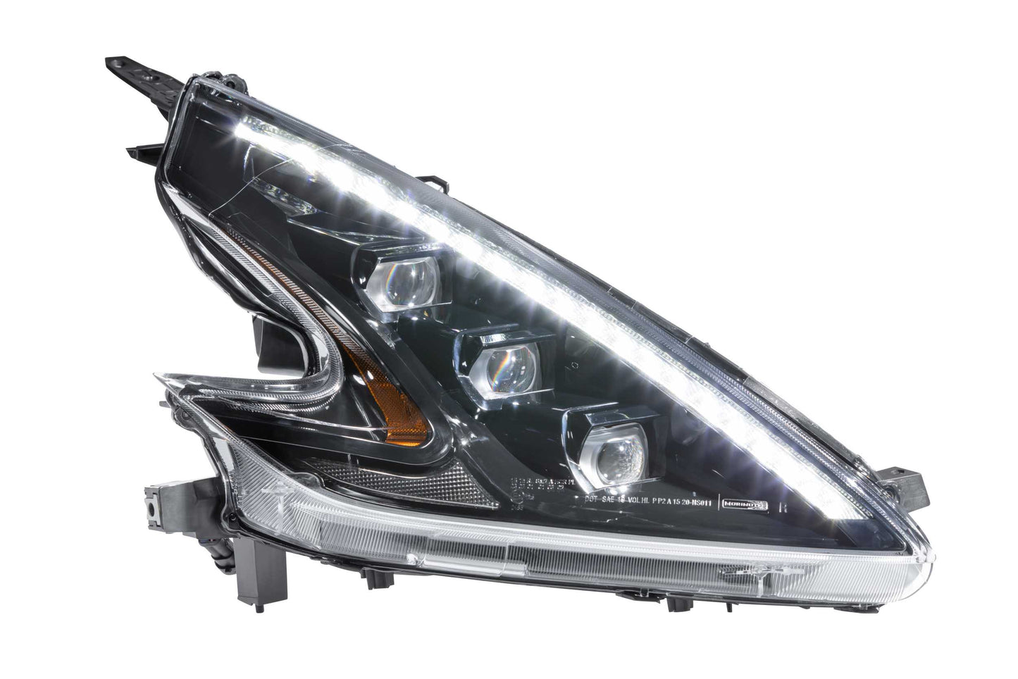 Morimoto Nissan 370Z XB LED Headlights, 2009-2021, Pair, ASM, LHD, LF474-ASM