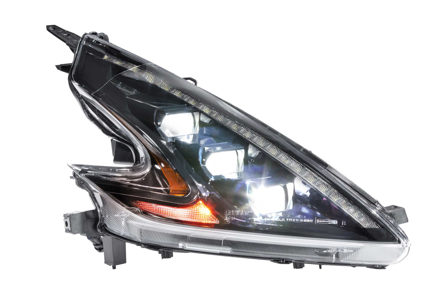 Morimoto Nissan 370Z XB LED Headlights, 2009-2021, Pair, ASM, LHD, LF474-ASM