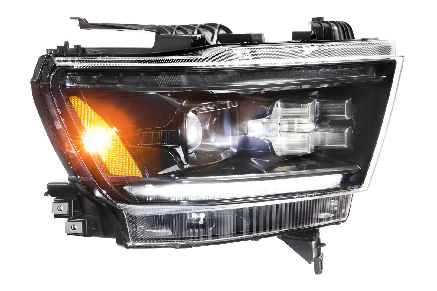 Morimoto Dodge Ram 1500 XB LED Headlights, 2019+, Without OEM Projector LEDs, Pair, ASM, Gen 2, LF523-ASM