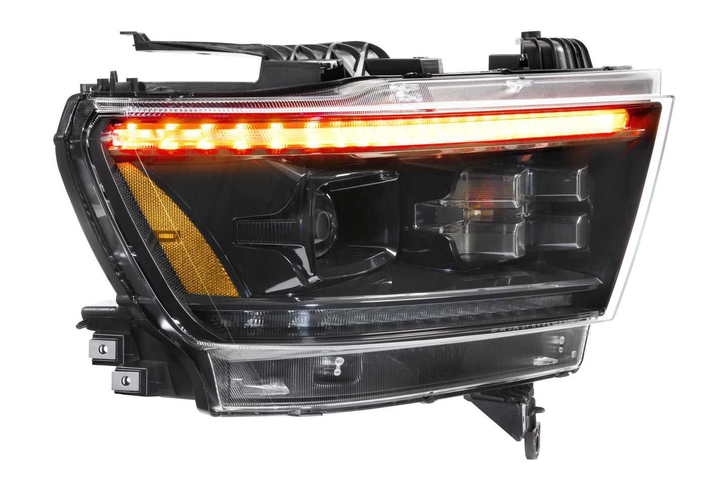 Morimoto Dodge Ram 1500 XB LED Headlights, 2019+, Without OEM Projector LEDs, Pair, ASM, Gen 2, LF523-ASM