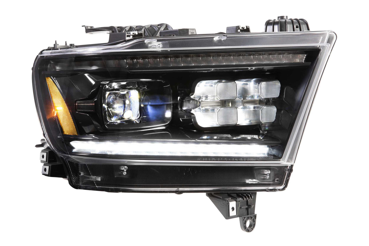 Morimoto Dodge Ram 1500 XB LED Headlights, 2019+, Without OEM Projector LEDs, Pair, ASM, Gen 2, LF523-ASM