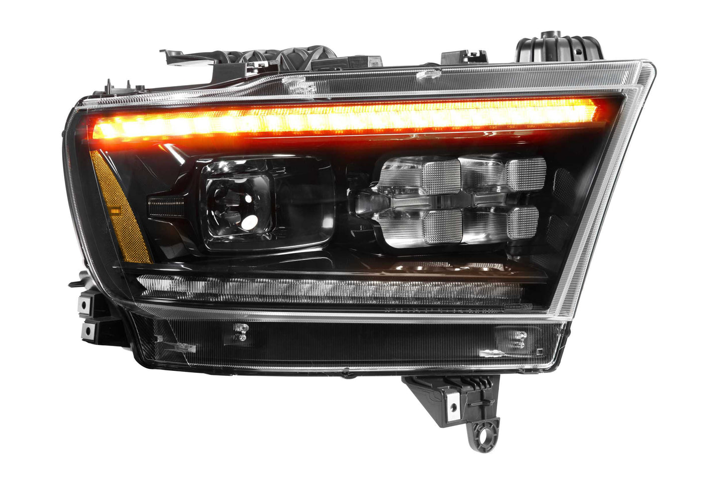 Morimoto Dodge Ram 1500 XB LED Headlights, 2019+, Without OEM Projector LEDs, Pair, ASM, Gen 2, LF523-ASM