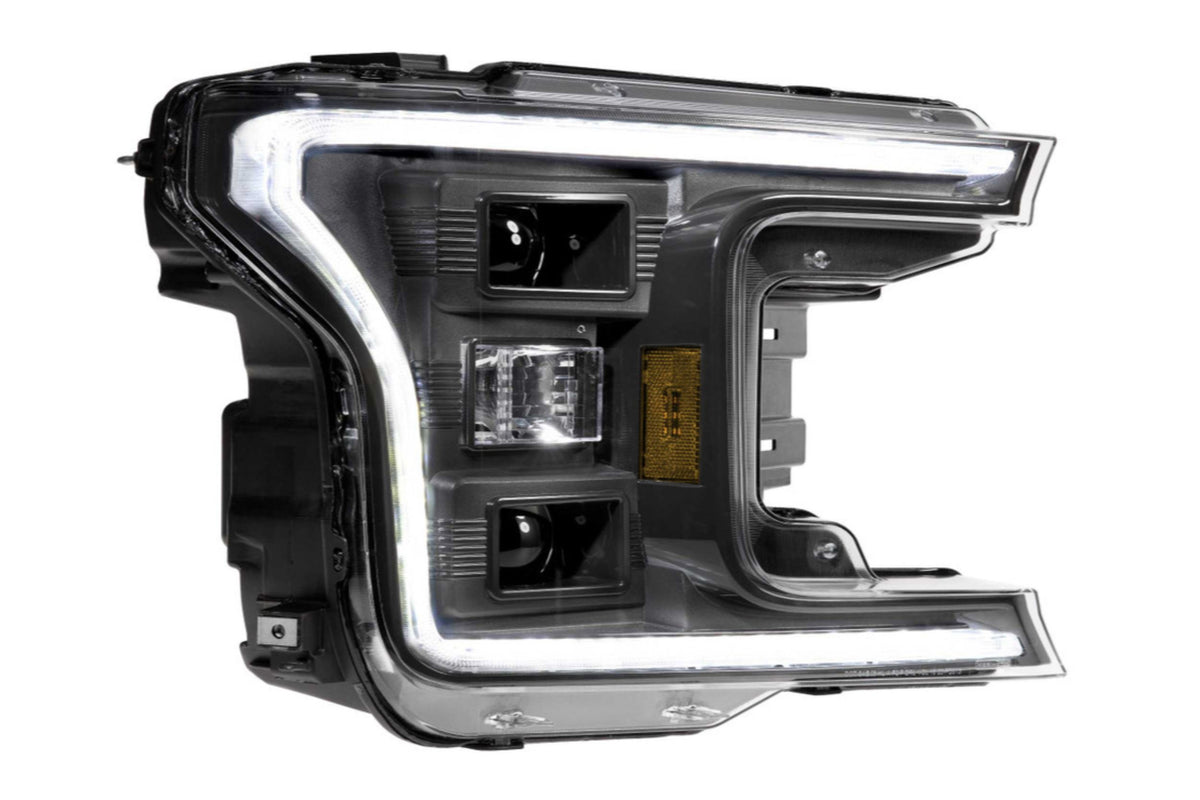 Morimoto Ford F-150 XB Hybrid LED Headlights, 2018-2020 Without OEM LEDs, Pair, ASM, LF551