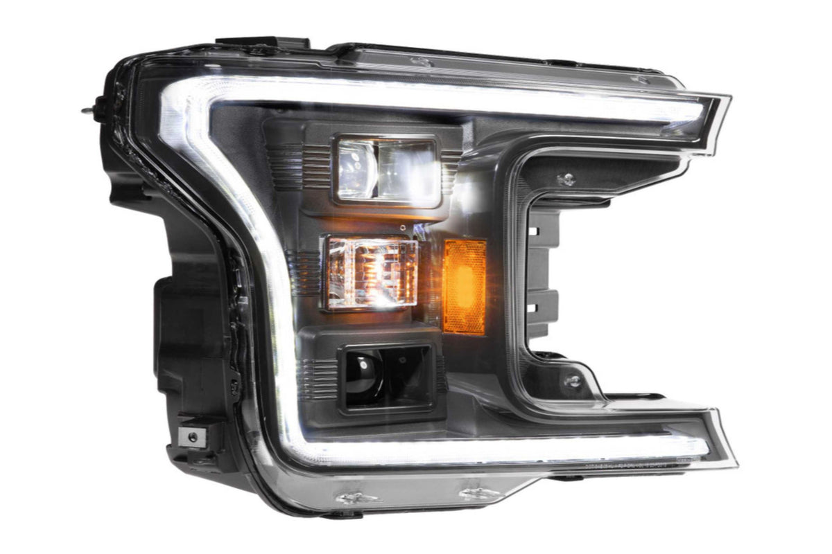 Morimoto Ford F-150 XB Hybrid LED Headlights, 2018-2020 Without OEM LEDs, Pair, ASM, LF551
