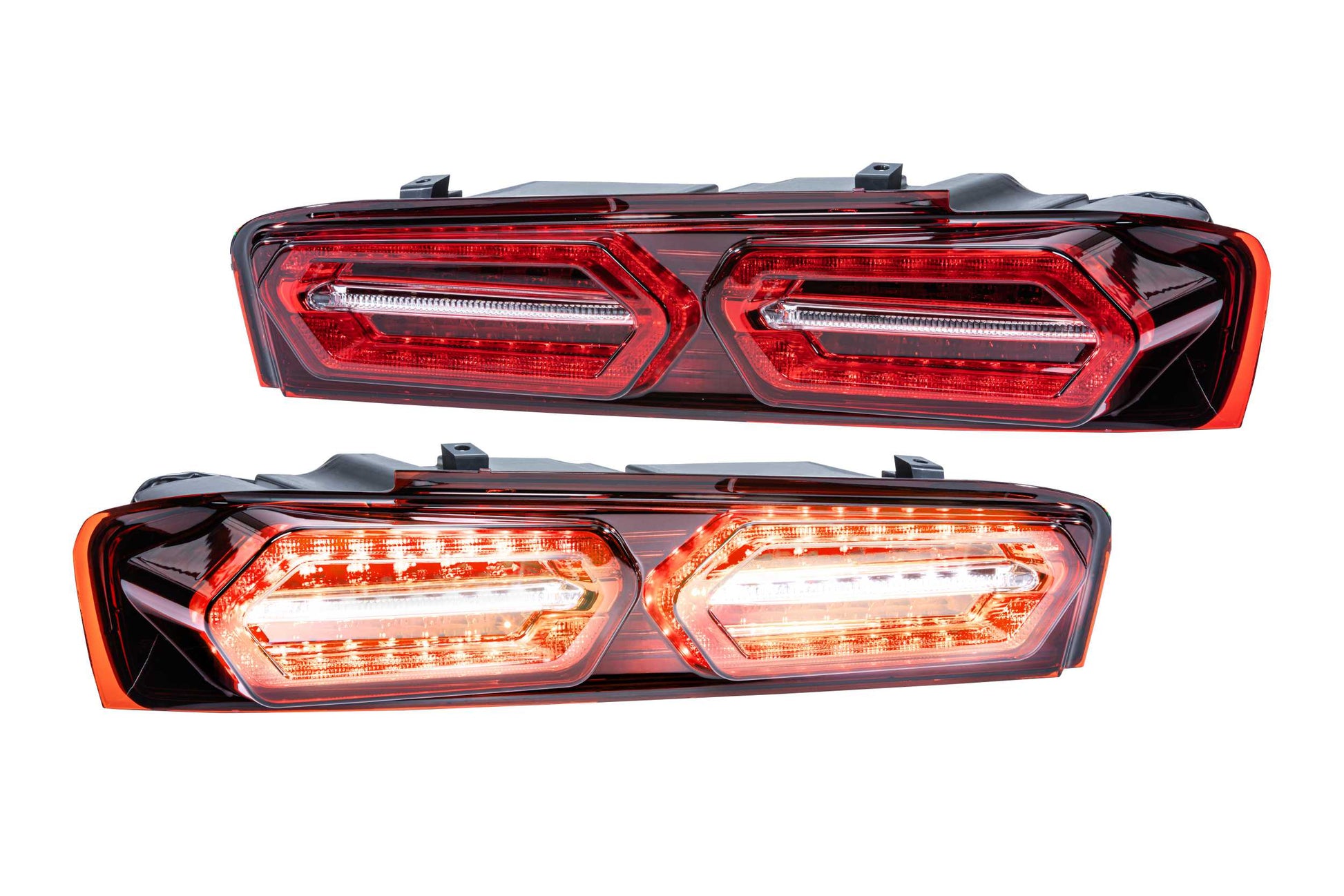 Morimoto Chevrolet Camaro XB LED Tail Lights, 2016-2018, US Models Only, Pair, Facelift, Red, LF407