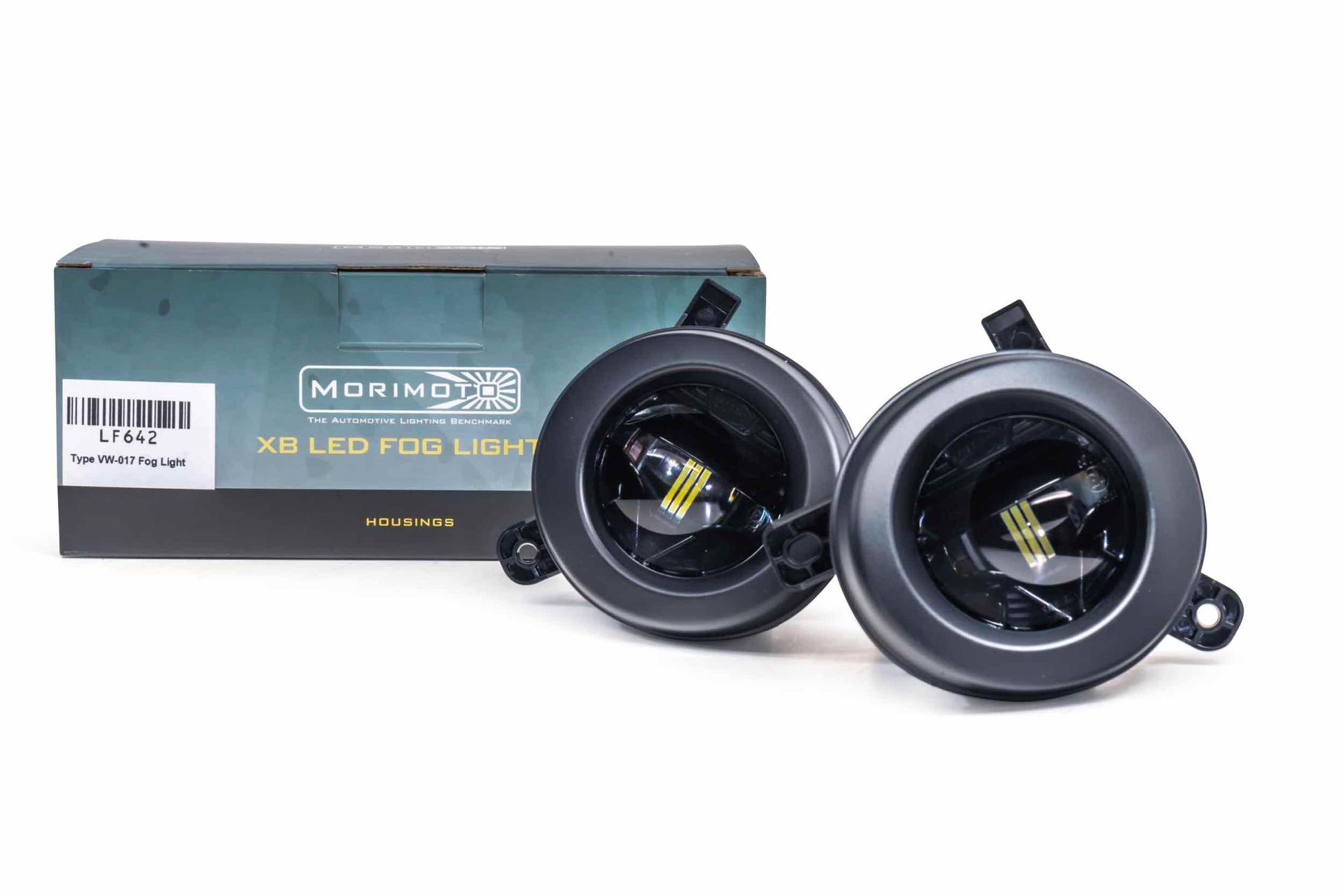 Morimoto Audi A4 / S4 Quattro Only / A5 / S5 Cabriolet & Quattro Only / A6 / Q3 XB LED Fogs, Type S5, Pair, LF640
