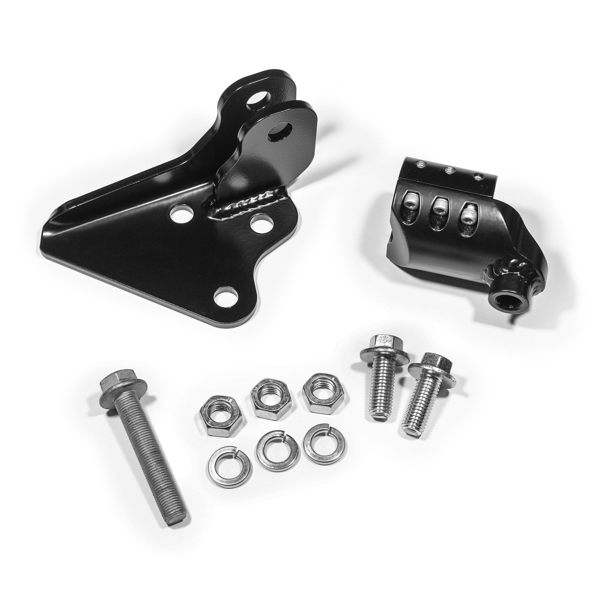 TeraFlex Jeep Wrangler JK Tera60 Hydro Ram Assist Steering Bracket & HD Tie Rod Clamp Kit, PSC Adjust