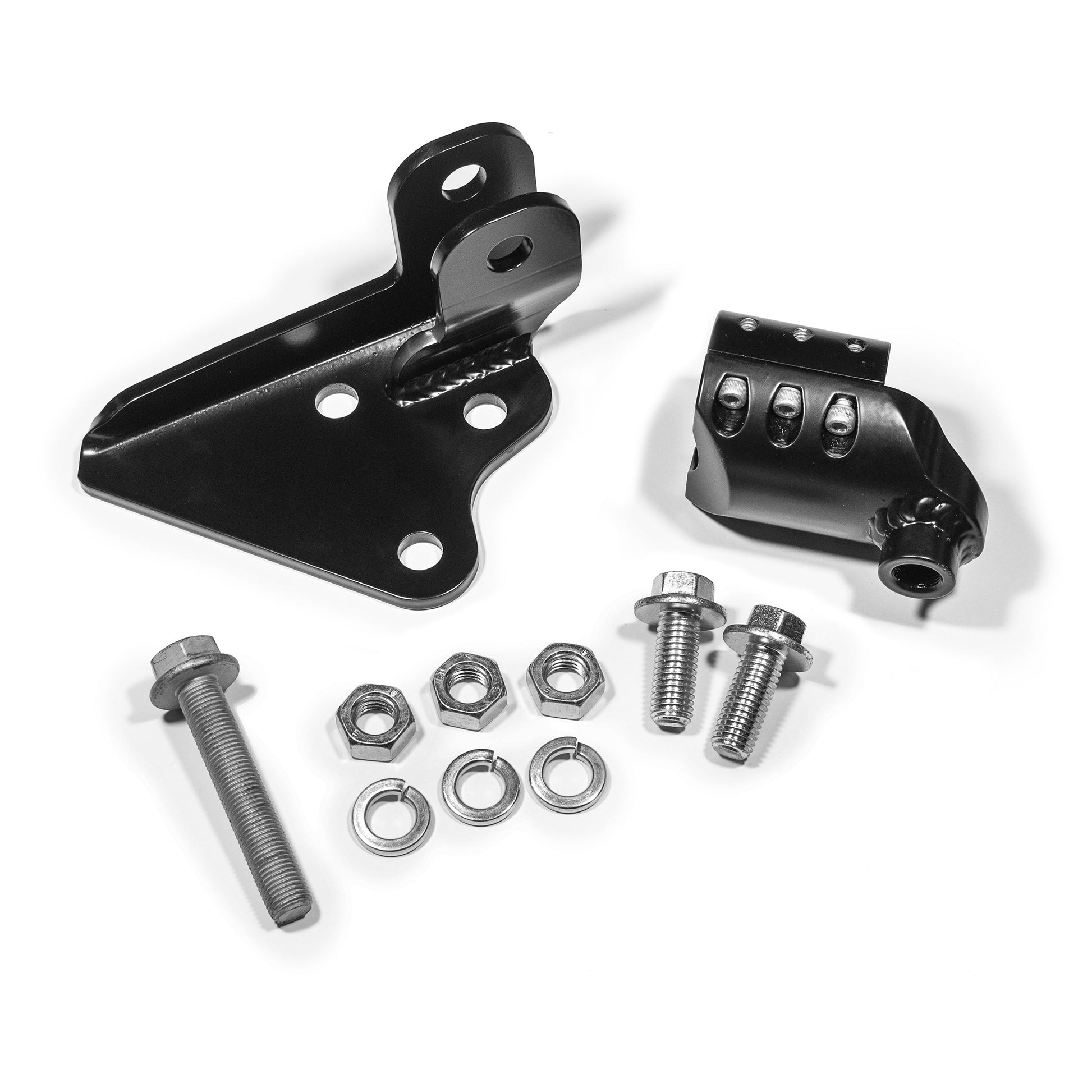 TeraFlex Jeep Wrangler JK Tera60 Hydro Ram Assist Steering Bracket & HD Tie Rod Clamp Kit, PSC Fixed