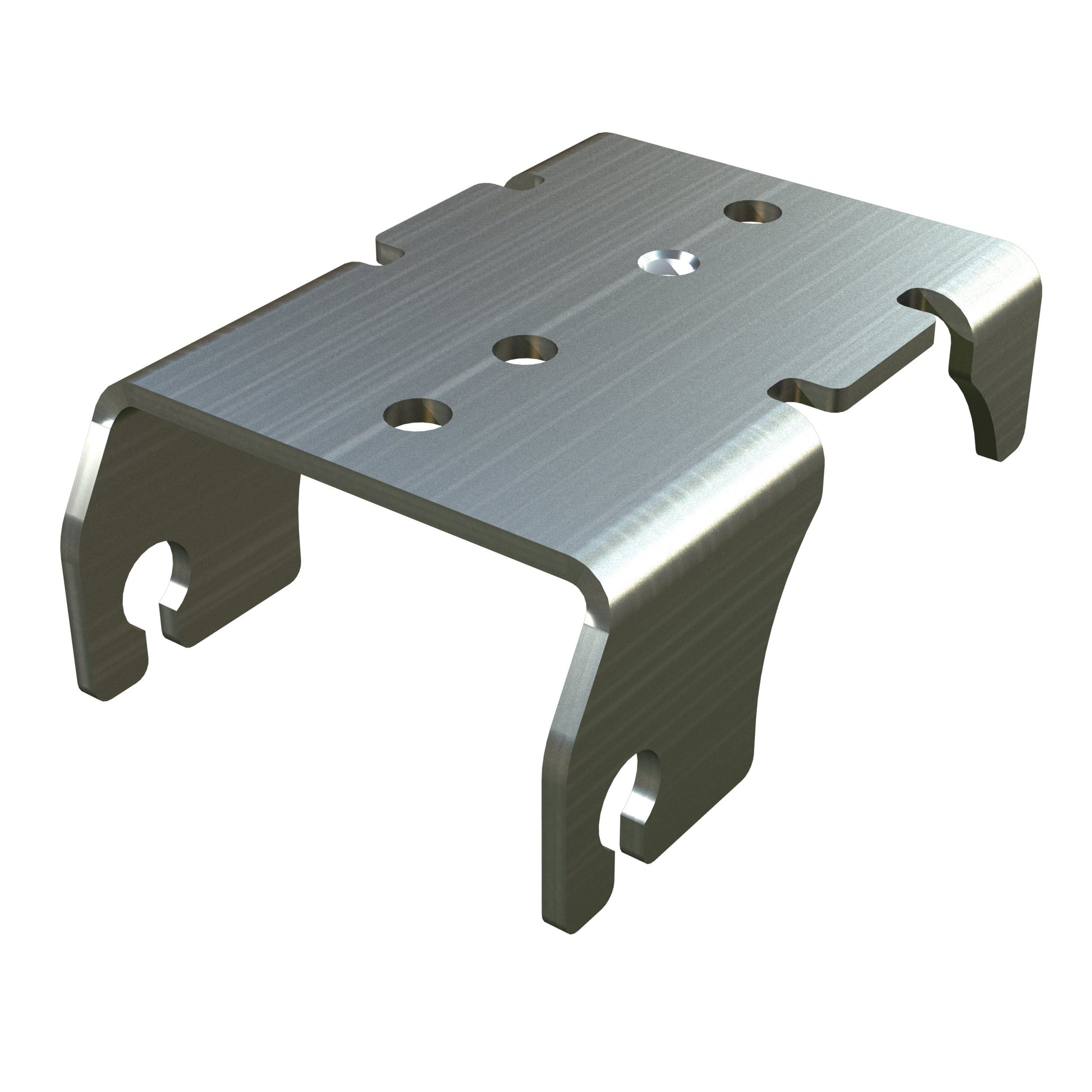 TeraFlex Jeep Wrangler JK CRD60 Rear Axle Bracket, Bumpstop Pad