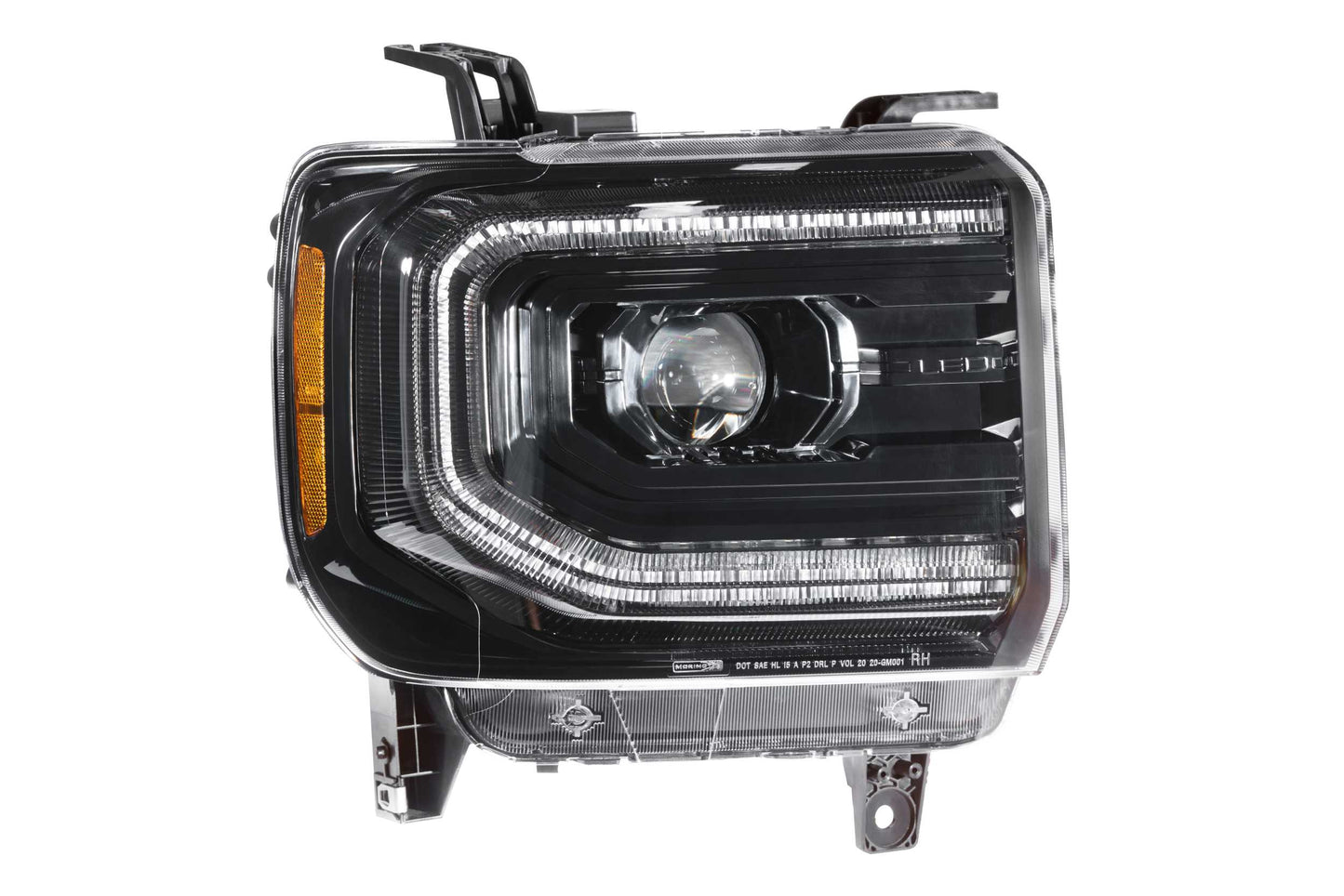 Morimoto GMC Sierra 1500 / GMC Sierra HD XB LED Headlights, 2014-2018, Pair, ASM, LF544