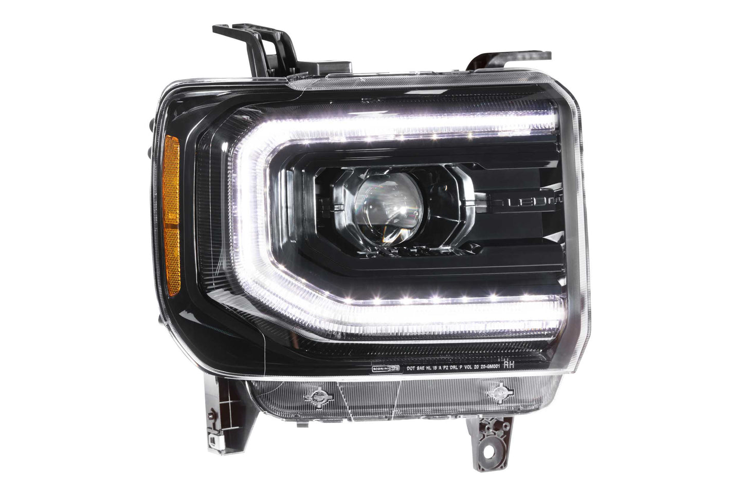 Morimoto GMC Sierra 1500 / GMC Sierra HD XB LED Headlights, 2014-2018, Pair, ASM, LF544