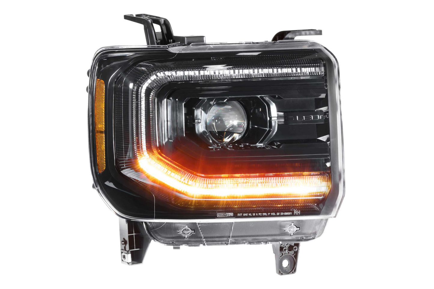 Morimoto GMC Sierra 1500 / GMC Sierra HD XB LED Headlights, 2014-2018, Pair, ASM, LF544