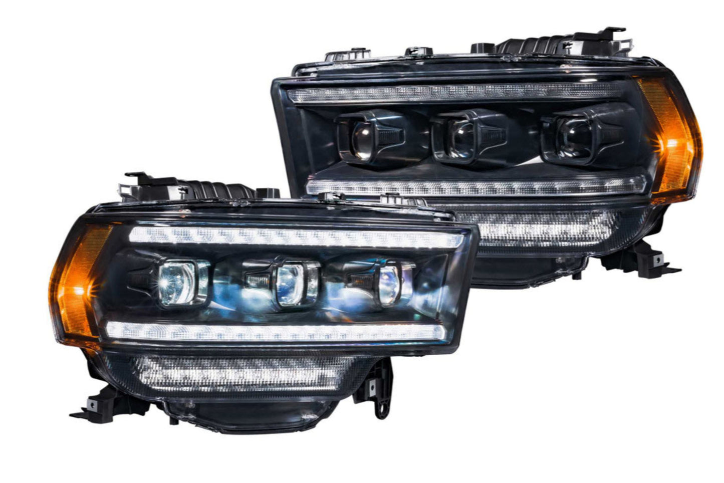 Morimoto Dodge Ram HD XB LED Headlights, 2019+ Without OEM Projector LEDs, Pair, ASM, LF701