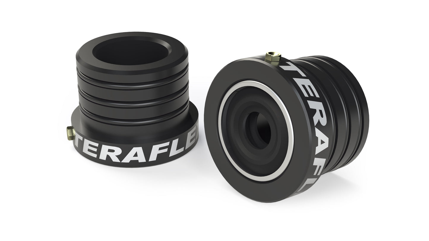 TeraFlex Jeep Wrangler JK Tera30/44 High-Performance Front Axle Tube Seal, 0.25" Wall 