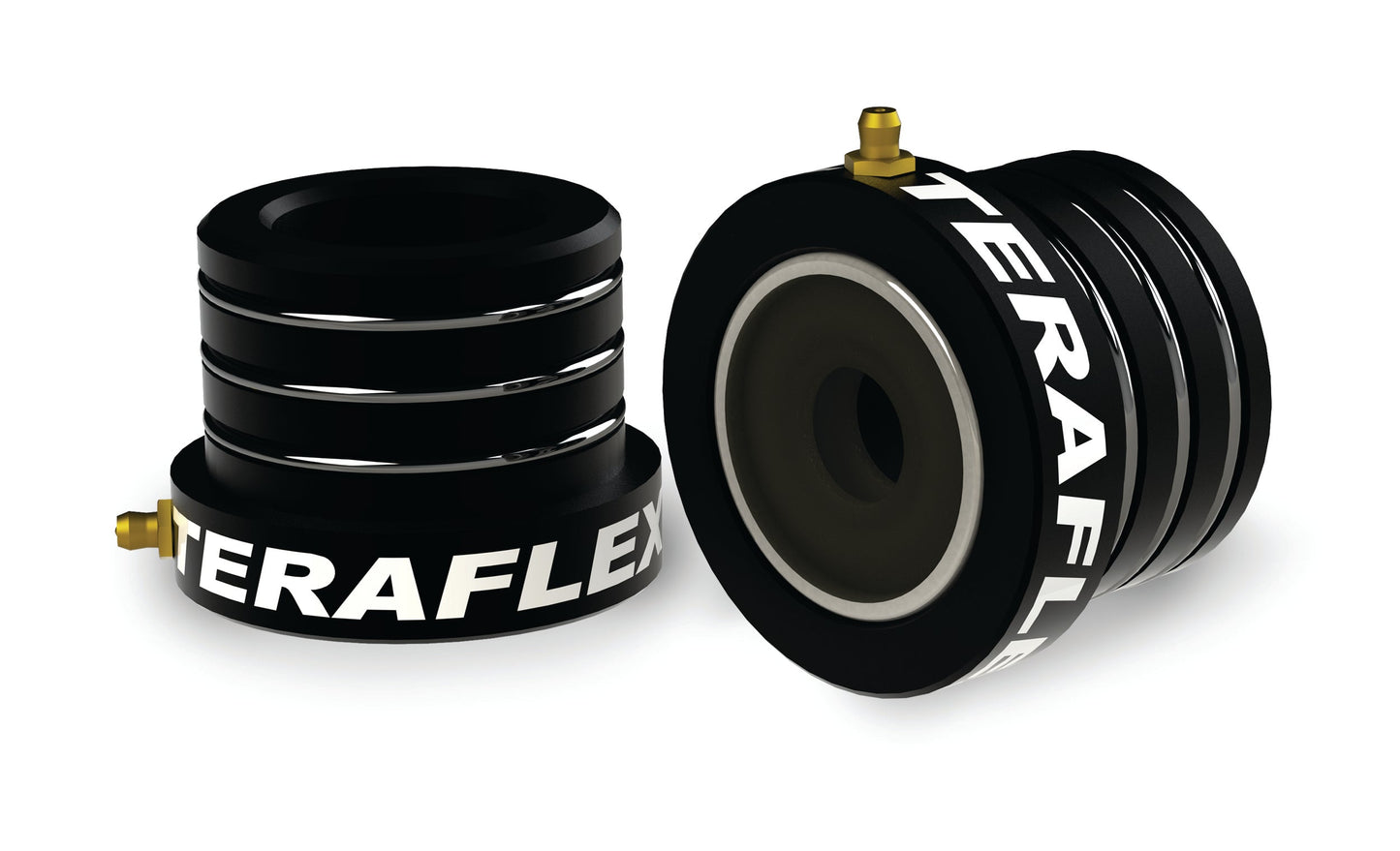 TeraFlex Jeep Wrangler JK Tera30/44 High-Performance Front Axle Tube Seal, 0.5" Wall 
