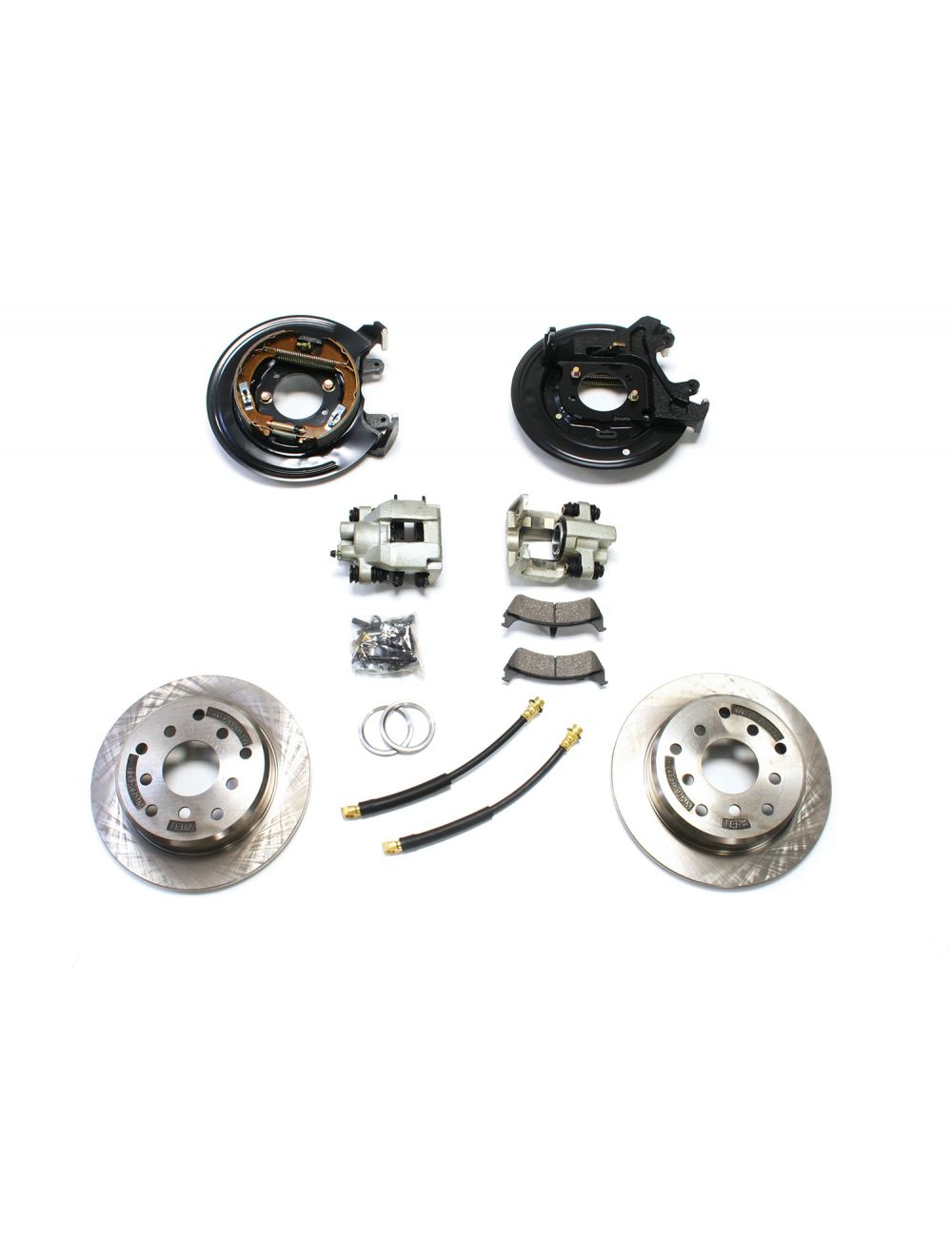 TeraFlex Jeep Cherokee 1987-90 YJ & 1984-90 XJ Rear Disc Brake Conversion Kit