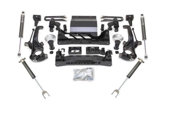 ReadyLift Chevrolet Silverado 2500 HD/3500 HD/GMC Sierra 2500 HD/3500 HD 6" Lift Kits with Falcon 1.1 Shocks, 2020-2022, RWD/4WD, 44-30620