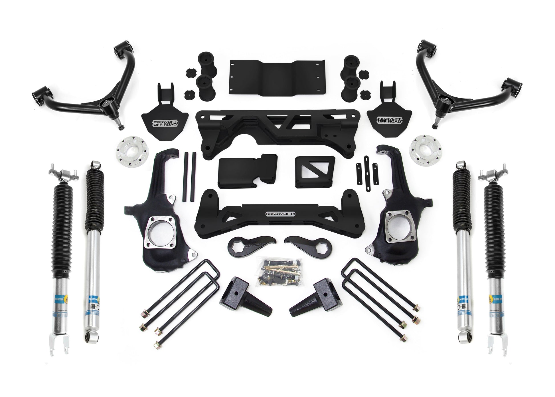 Chevrolet Silverado 2500/3500 HD/GMC Sierra 2500/3500 HD 7-8'' Lift Kit with Bilstein Shocks, 2011-2019, RWD/4WD, 44-3072