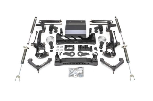 ReadyLift Chevrolet Silverado 2500 HD/3500 HD/GMC Sierra 2500 HD/3500 HD 8" Lift Kits with Falcon 1.1 Shocks, 2020-2022, RWD/4WD, 44-30820