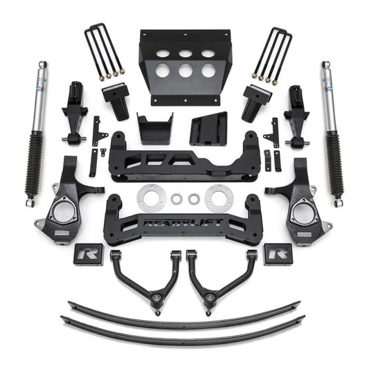 ReadyLift Chevrolet Silverado 1500/GMC Sierra 1500 9" Big Lift Kits for Cast Steel OE Upper Control Arms with Bilstein Shocks, 2014-2016, RWD/4WD, 44-3491