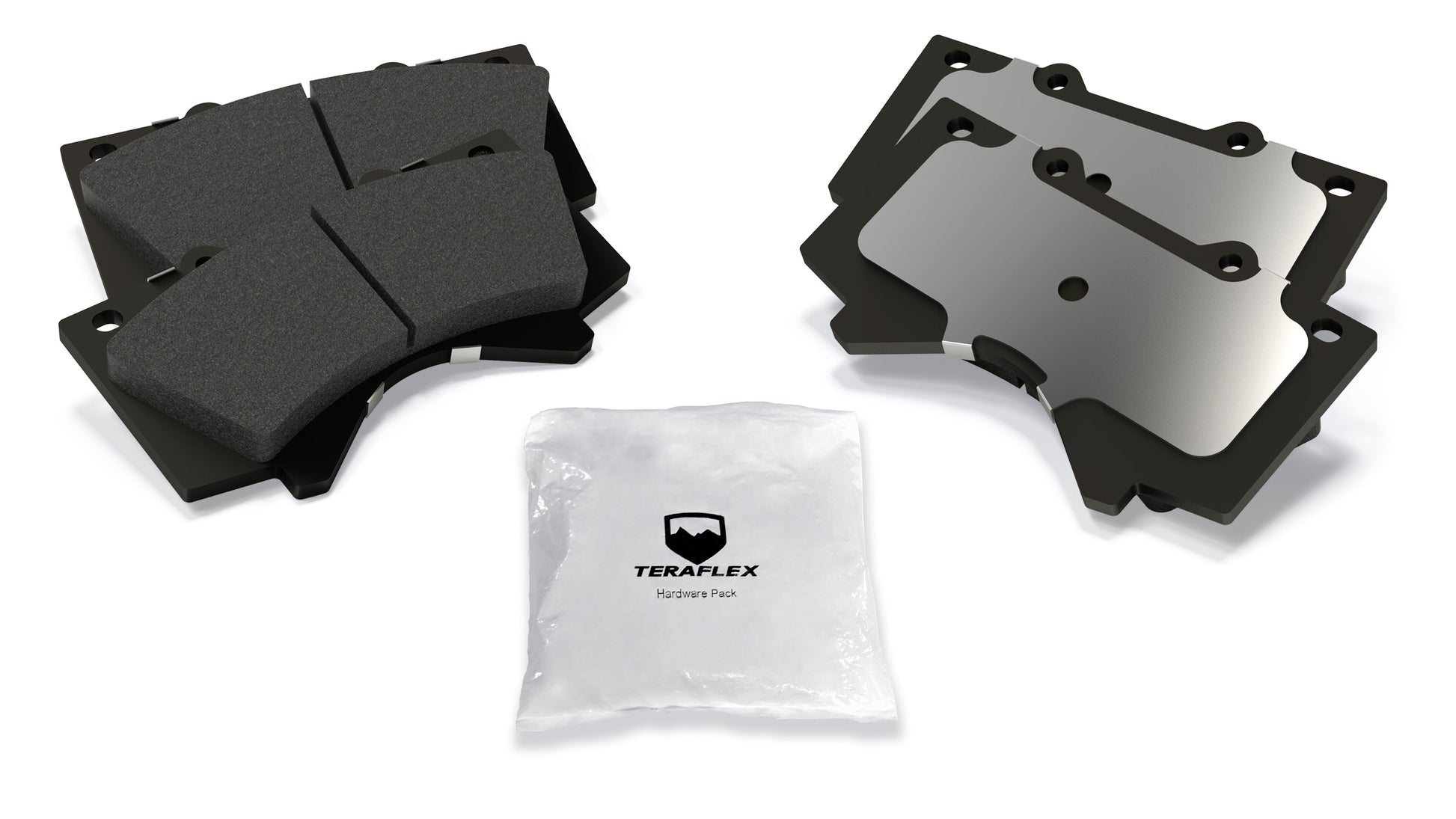 TeraFlex Delta Brake Pad Kit, Front or Rear