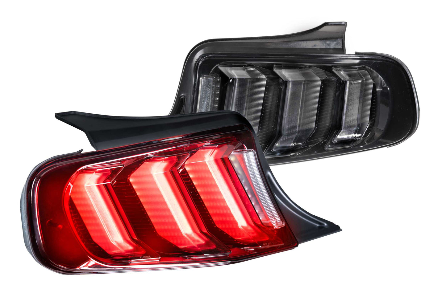 Morimoto Ford Mustang XB LED Tail Lights, 2013-2014, US Models Only, Pair, Facelift, Smoked, LF422.2