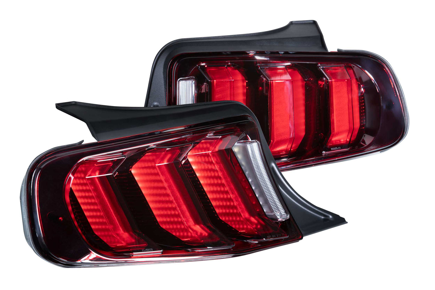 Morimoto Ford Mustang XB LED Tail Lights, 2013-2014, US Models Only, Pair, Facelift, Smoked, LF422.2