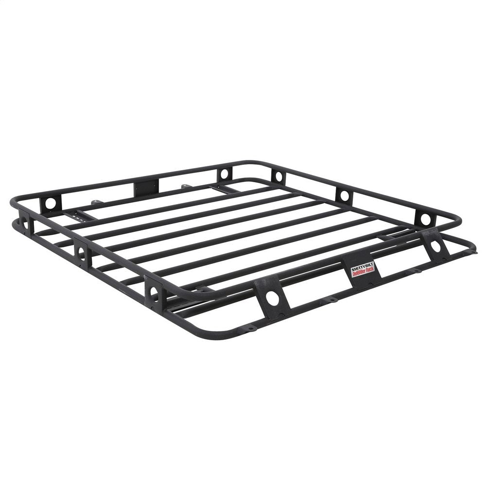 Smittybilt 2007-2018 Jeep Wrangler Defender Roof Rack, 4.5 X 4.5 X 4In Sides One Piece Welded, 45454