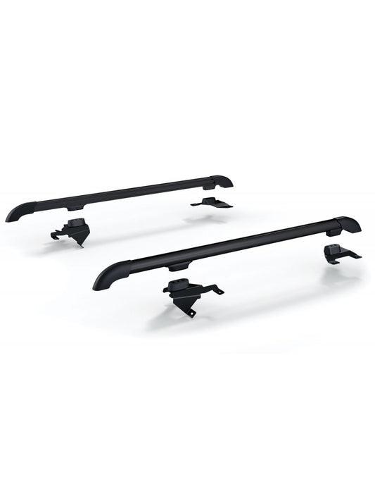 TeraFlex Jeep Wrangler JK 4 Door Nebo Roof Rack Main Rail Kit, Black