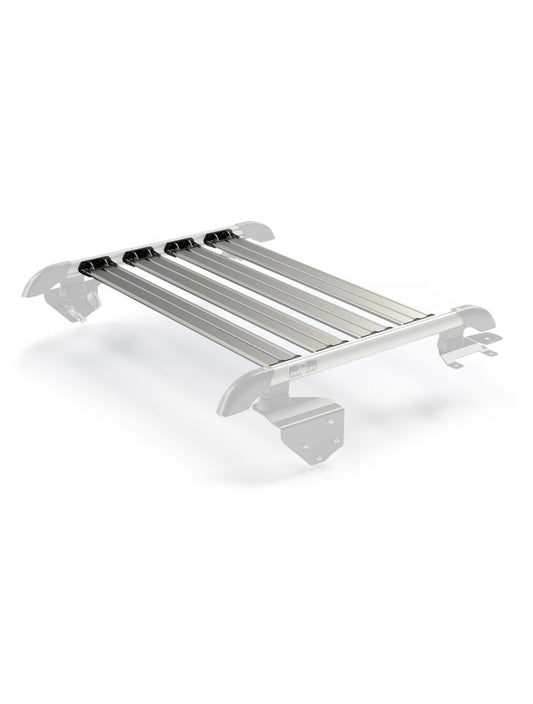 TeraFlex Jeep Wrangler JK 2 Door Nebo Roof Rack Cargo Slat Kit, Silver, 4-Piece