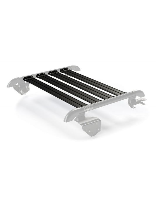 TeraFlex Jeep Wrangler JK 2 Door Nebo Roof Rack Cargo Slat Kit, Black, 4-Piece