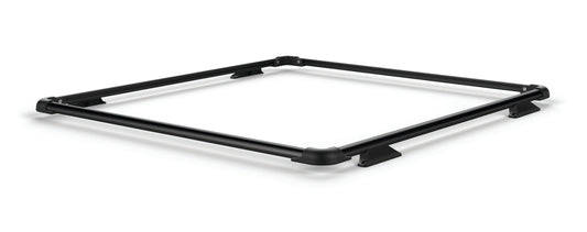 TeraFlex Jeep Wrangler JK 4 Door Nebo Roof Rack Raised Rail Kit, Black