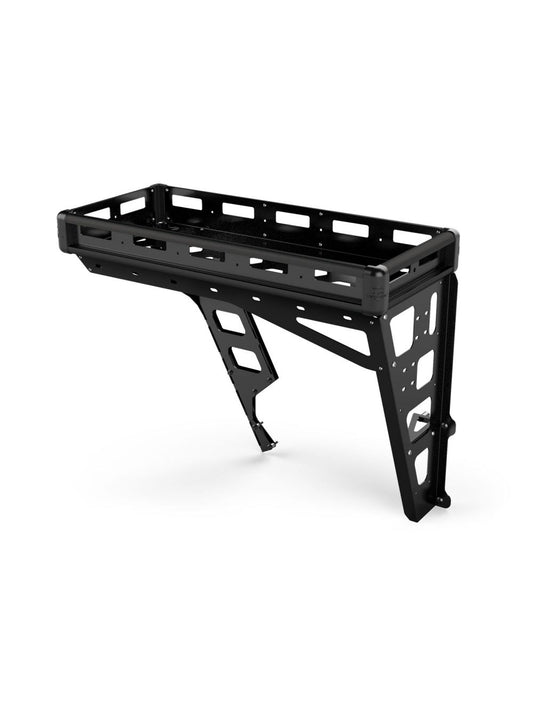 TeraFlex Jeep Wrangler JK Alta Cargo Rack, Black Rails