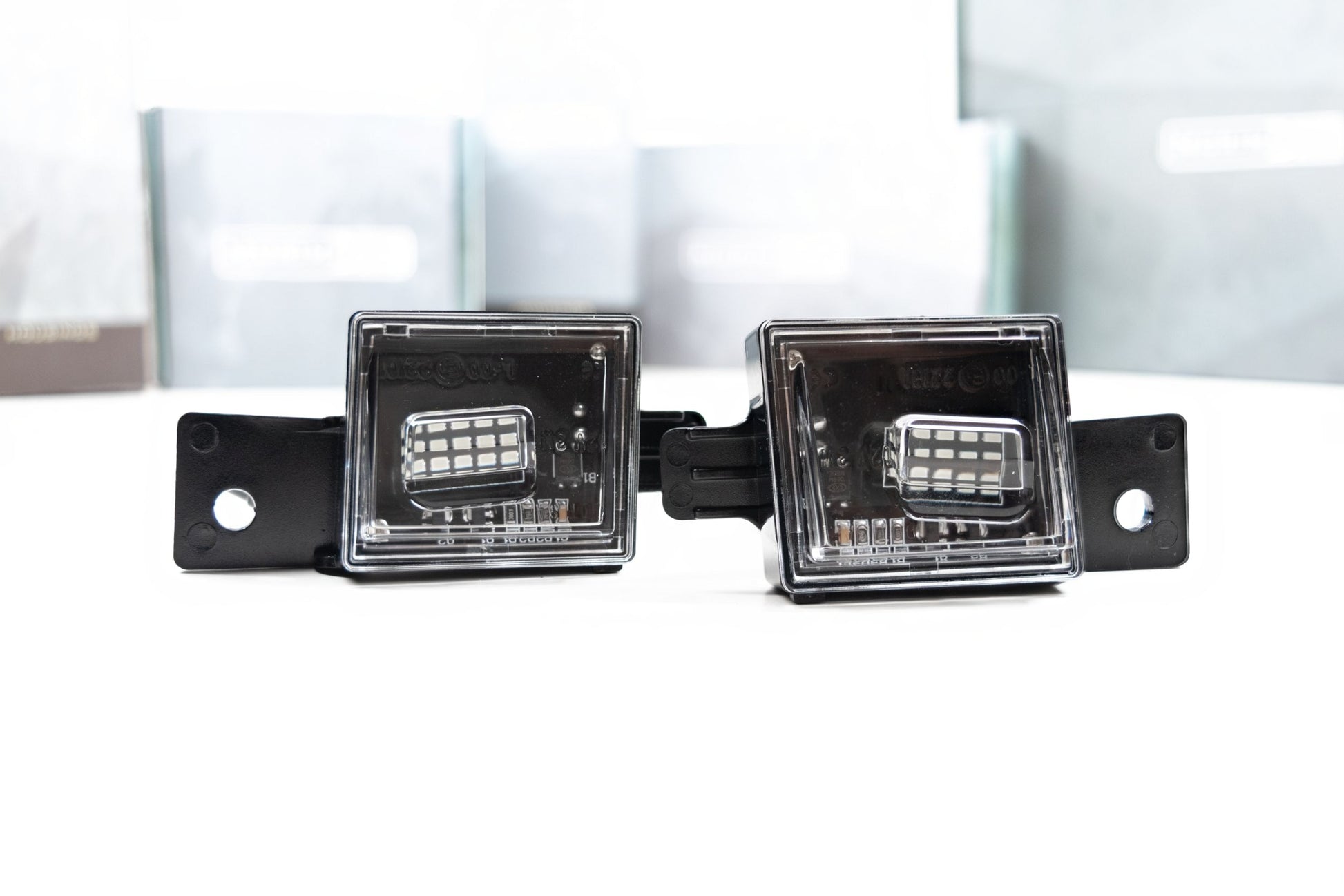 Morimoto Chevrolet Colorado / Silverado / GMC Canyon / Sierra XB License Plate Lights, 2014-2020, Pair, LF71207