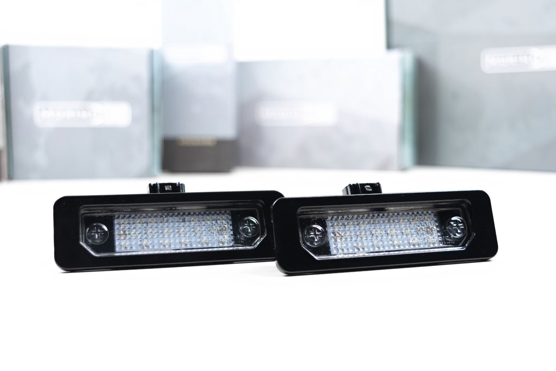 Morimoto Ford Mustang XB License Plate Lights, 2010-2014, Pair, LF7911