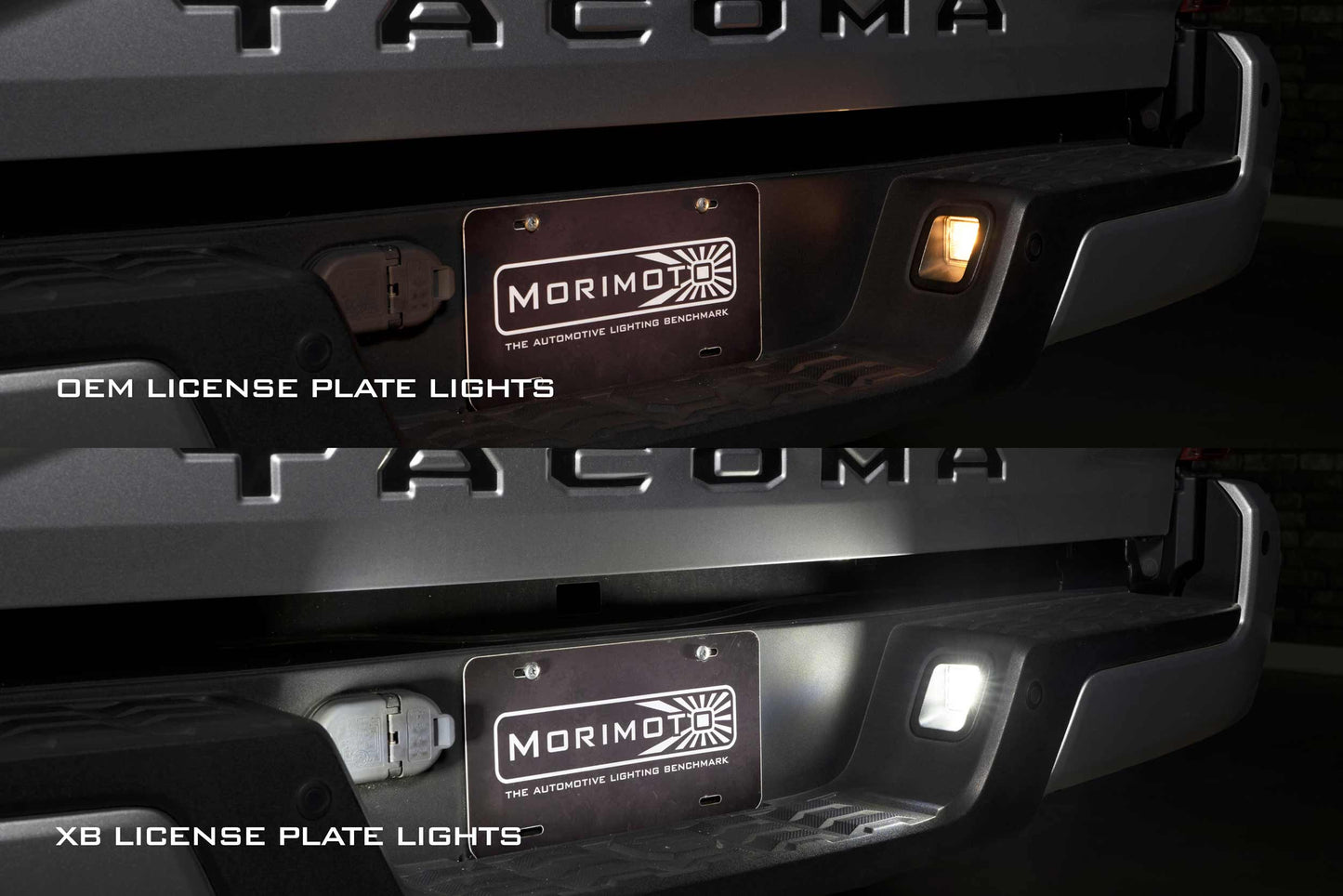 Morimoto Toyota Tacoma / Toyota Tundra XB License Plate Lights, 2016-2023, Pair, LF7725