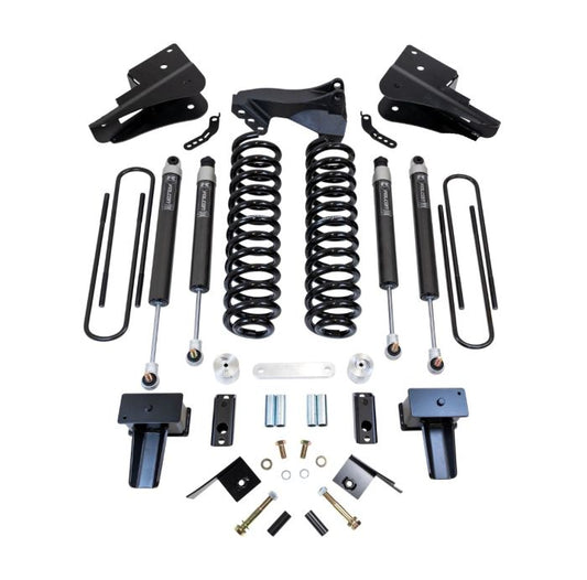 ReadyLift Ford F250/F350 Diesel 4" Coil Spring Lift Kits with Falcon 1.1 Monotube Front/Rear Shocks, Radius Drops, and Front Track Bar Bracket, 2023-2024, 4WD, 49-23420