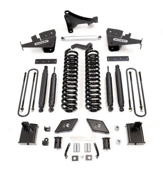 ReadyLift Ford F250 Diesel 7" Coil Spring Lift Kits with SST3000 Front/Rear Shocks and Front Track Bar Bracket, 2017-2022, 4WD, 49-27700